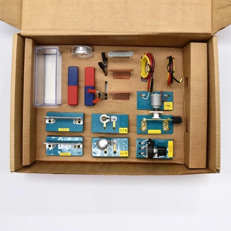 Набор лабораторный «Электричество» Л-Микро в коробе